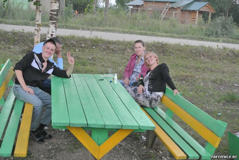 Пакшары и гости Пакшеньги на празднике День деревни 12 июля 2014 года